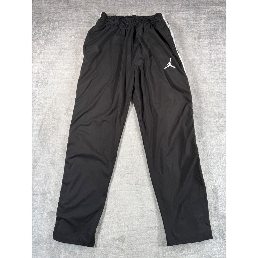 Air Jordan Pants Mens 2XL Black Snap Side Tear Away Jumpman Warmup Sportswear